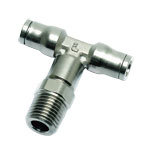 3608 - Nickel Plated Brass, BSP/NPT Taper, Up to 30 Bar | Compact, Corrosion Resistant, FKM Seals, Easy to Clean