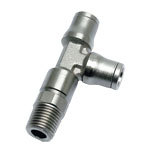 3603 - MALE STUD RUN TEE, BSP/NPT TAPER