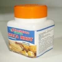 White And Orange Maca Root Capsule