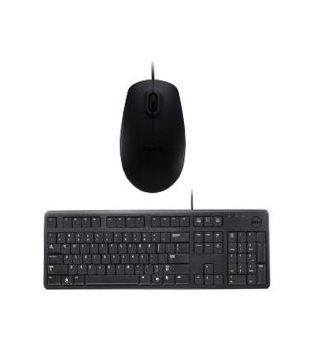 Dell USB Keyboard Mouse Combo KB212 MS111(Black)