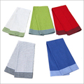 Kitchen Dish Towels - Cotton, 18x24 Inch, Multicolor | Absorbent, Durable, Easy Care, Soft, Stylish