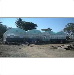 Green House - HOPE Material, Variable Sizes (100-10000 Sq.m), GI/Tubular Structure | Six Air Packets, Easy Installation, Superior Conditions