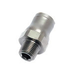 3675 - MALE STUD, BSPT THREAD
