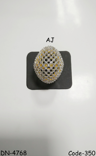 American Diamond Fancy Ring