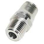 3805 - MALE STUD, BSPT THREAD