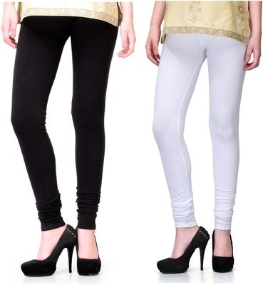 Queen's Collections Women's Leggings(Pack of 2) ;