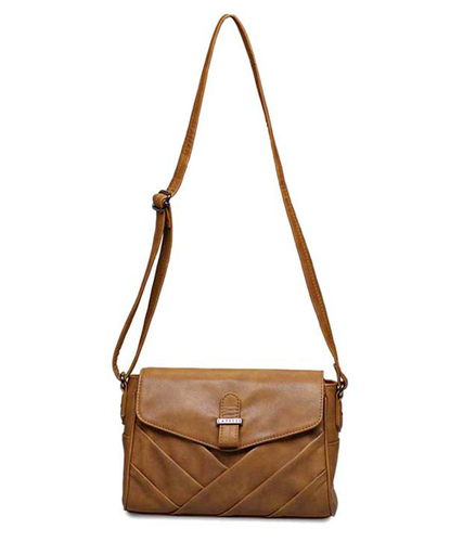 Caprese Gracia Sling Small Tan Sling Bag