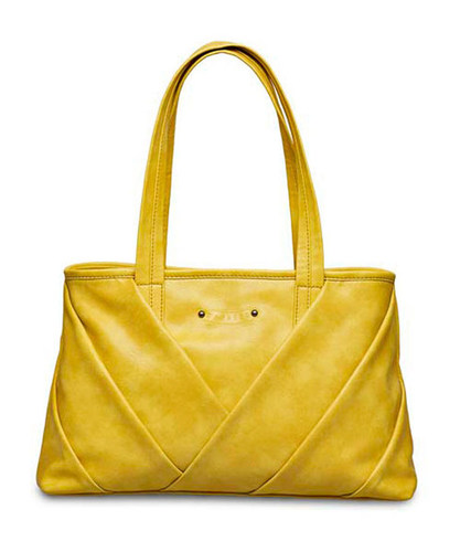 Caprese Gracia Tote Medium Ochre Shoulder Bag