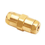 6106 - Brass, Up To 60 Bar, - Double Sealing, Secure Disconnection, Manual Connection