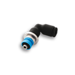 3082 - Brass and Polymer 90 Degree Elbow Quick Fitting, Vacuum Capable, Up to 20 Bar, Easy Installation
