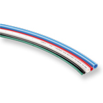 1100P..R - FIREPROOF HIGH RESISTANT POLYAMIDE TUBING, 100 M LONG