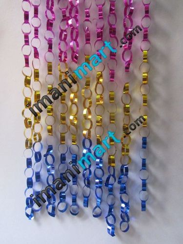 Paper Streamers and tinsels