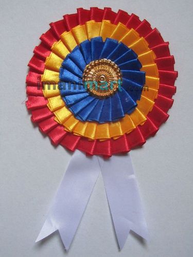 Satin Volunteer Event Badges