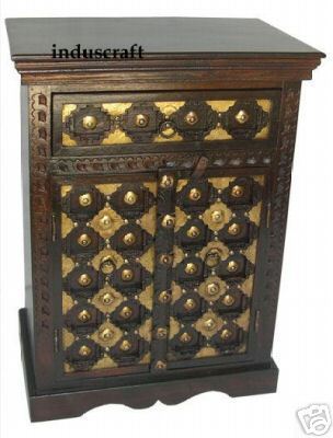 Cabinet With Brass Work