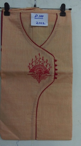 Cotton Side Neck Print