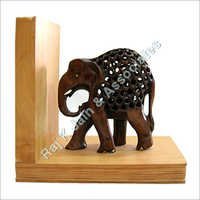 Hand Carved Wooden Elephant