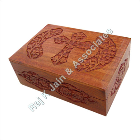 Wooden Holy Cross Carved Boxes
