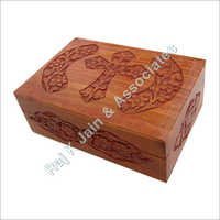Wooden Holy Cross Carved Boxes