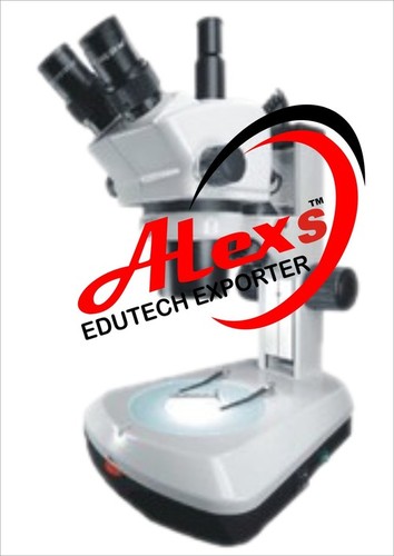 Stereo Zoom Binocular Microscope By ALEX EDUTECH EXPORTER