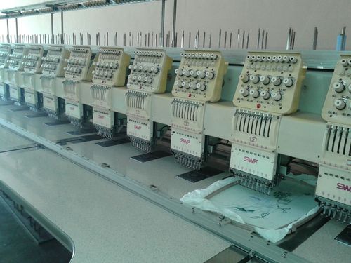 SWF Multi Head Computerized Used Embroidery Machine