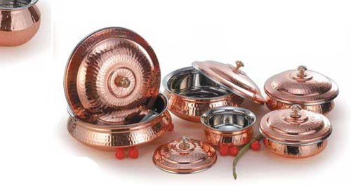 Copper two tone utensil 
