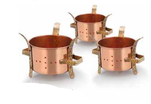 Copper two tone utensil