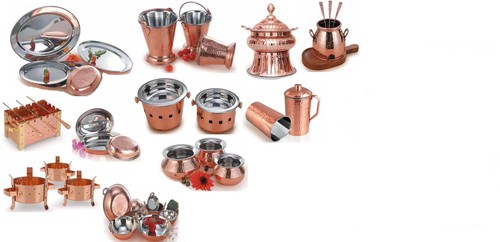 Copper two tone utensil