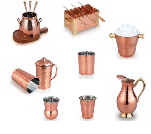 Copper two tone utensil