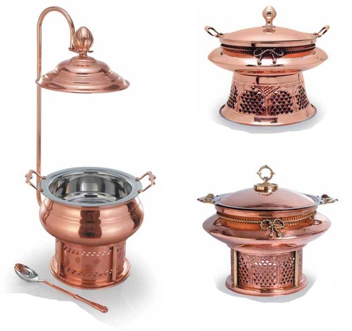 Copper two tone utensil