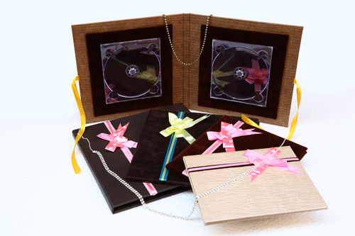 Designer Wedding dvd Boxes
