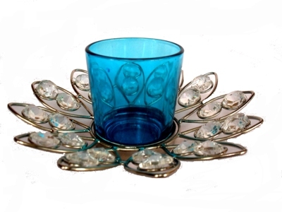 Crystal Tealight Candle Holder