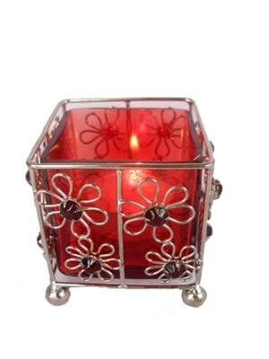 Tealight candle holder