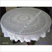 Round Crochet Tablecloth