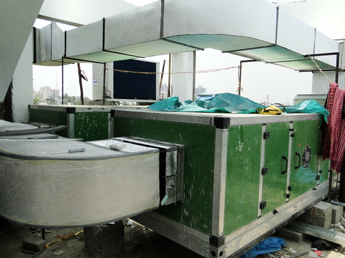 Air Handling Unit with Ducting