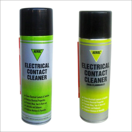 Electrical Contact Cleaner Spray - Aerosol Can 300ml, Solvent Based | Heat Resistant, Fast Drying, Reliable Cleaning