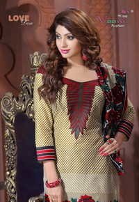 Ladies Cotton Suit - Printed Design, Available In Sizes Xs To Xxl | Quick Dry, Washable, Lace Detailing, Short Sleeves, Ideal For All Seasons