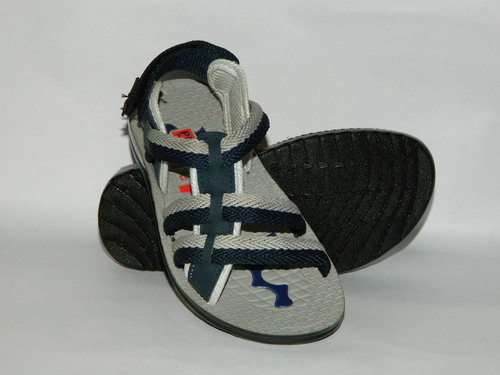 Pu Sandal for Kids Navy Blue