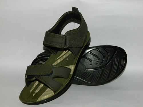 Pu Sandal - Pu, Size 6x10, Olive Green | Comfortable, Durable, Stylish, Lightweight, Breathable, Versatile Rubber Sole