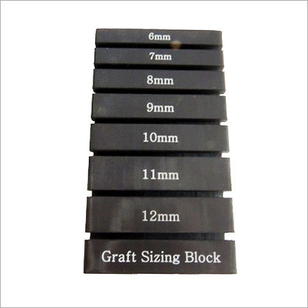 Graft Sizing Block