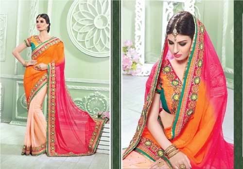 Pretty Party Wear Saree