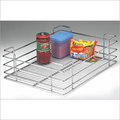 Kitchen Cabinet Baskets - Steel Wire, Varied Sizes, Chrome Plated | Easy Access, Space Saving, Durable Design, Strong Build