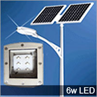 6W Solar LED Street Light