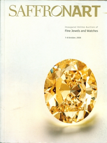 SAFFRONART Inaugural  Online Auction of Fine jewels and watches 7-8 october, 2008