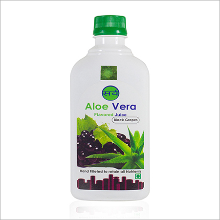 Aloe Vera Black Grapes Flavored Juice
