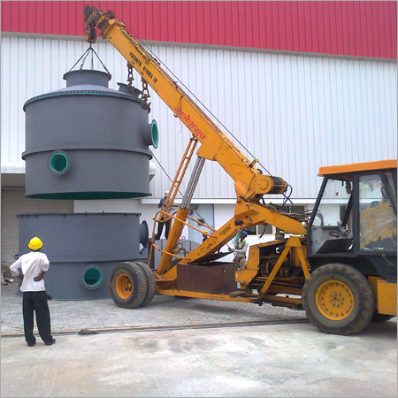 Dry Scrubber Erection