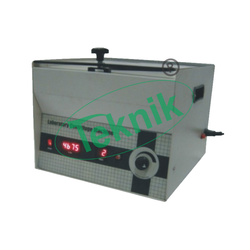 Compact Laboratory Centrifuge - Mild Steel 4 x 50ml Capacity, 4000 RPM Speed, Digital Speedometer | Safety Mode, Automated Timer Options