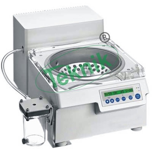Vacuum Centrifuge - Heavy Duty Motor, 25 Litre/Hour Pump Capacity | Continuous Variable Speed Control, Comprehensive Monitoring Features