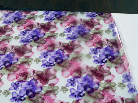 PVC Crystal Printed Tablecloth