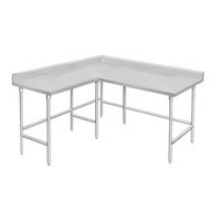WORK TABLES - Stainless Steel, Adjustable Height, Variable Size | Durable, Spacious, Stable, Customizable, Easy Clean, Heavy-Duty