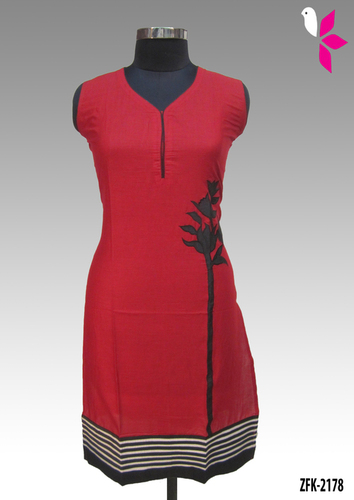 Cotton Embroidered Kurti